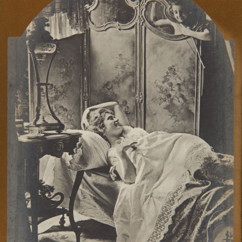 image for: Pere Casas Abarca - Sueño de amor - Cap a 1900