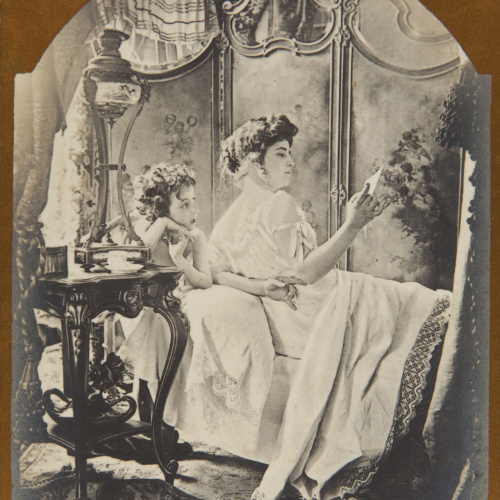 image for: Pere Casas Abarca - Sueño de amor - Cap a 1900