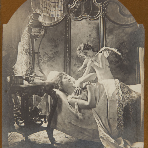 image for: Pere Casas Abarca - Sueño de amor - Cap a 1900