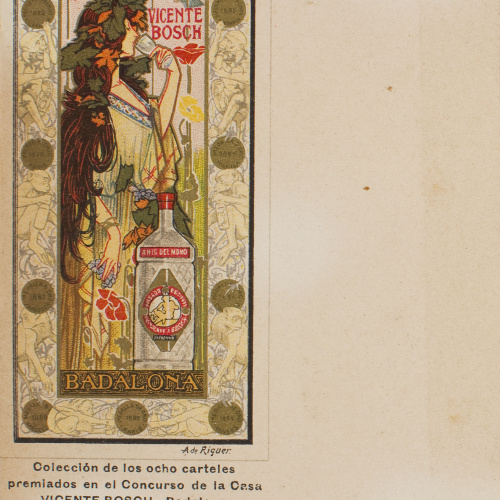 image for: Alexandre de Riquer - Anís del Mono - 1898