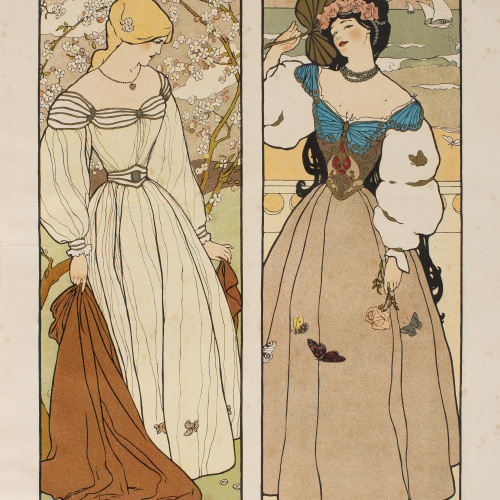 image for: Lewis Christopher Edward Baumer - Supplement to the West End (Spring, Summer) - 1899