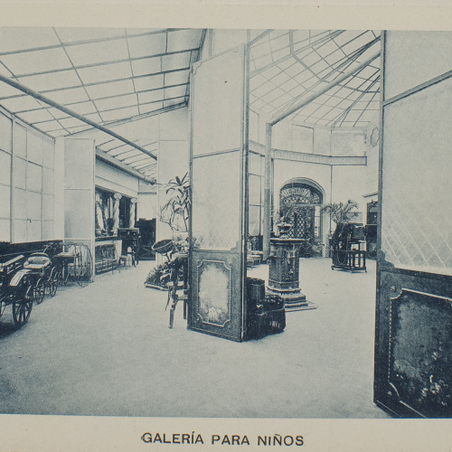 image for: Napoleón. Establecimiento de daguerrotipo y fotografía. Barcelona - Estudi Fotogràfic Napoleón. Galeria per a nens - 1895