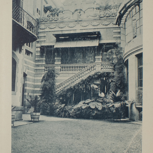 image for: Napoleón. Establecimiento de daguerrotipo y fotografía. Barcelona - Estudi Fotogràfic Napoleón. Vista exterior dels tallers - 1895