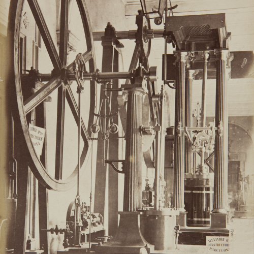 image for: Joan Martí  - Patio lateral Este, pórtico de la parte Este [de la Universitat de Barcelona] - 1877