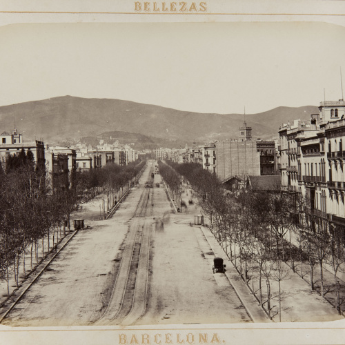 image for: Joan Martí  - Paseo de Gracia - 1874