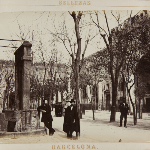 image for: Joan Martí  - Patio del Hospital - 1874