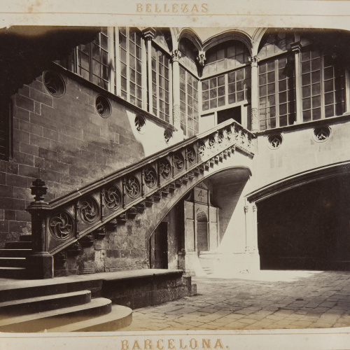 image for: Joan Martí  - Escalera de la Audiencia - 1874