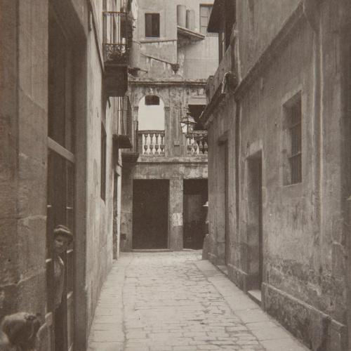 image for: Adolf Mas  - Carrer de la Tarongeta - Anterior a 1911
