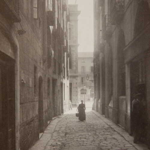 image for: Adolf Mas  - Carrer de les Banquetes - Anterior a 1911