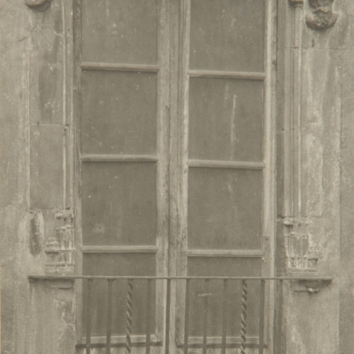 image for: Adolf Mas  - Sense títol [Balcó] - Anterior a 1911