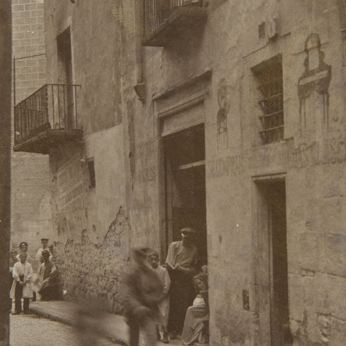 image for: Adolf Mas  - Carrer del Sant Crist de la Tapineria - Anterior a 1911