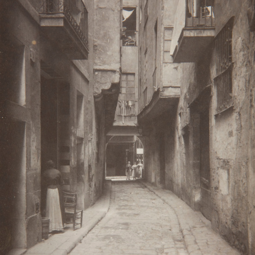 image for: Adolf Mas  - Carrer de l&#039;Arc de Sant Francesc - Anterior a 1911