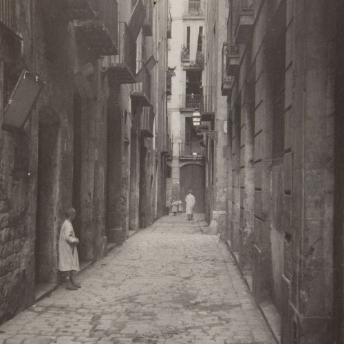 image for: Adolf Mas  - Carrer de Jupí - Anterior a 1911
