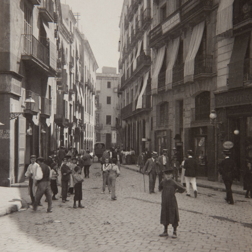 image for: Adolf Mas  - Carrer dels Arcs de Jonqueres - Anterior a 1911