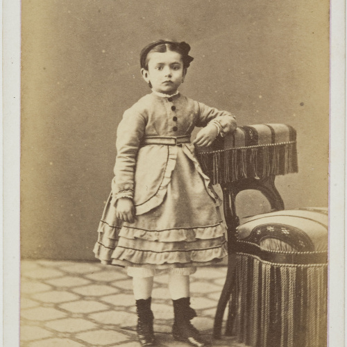 image for: Cantó y Cía. Barcelona - Retrat de nena - Cap a 1860
