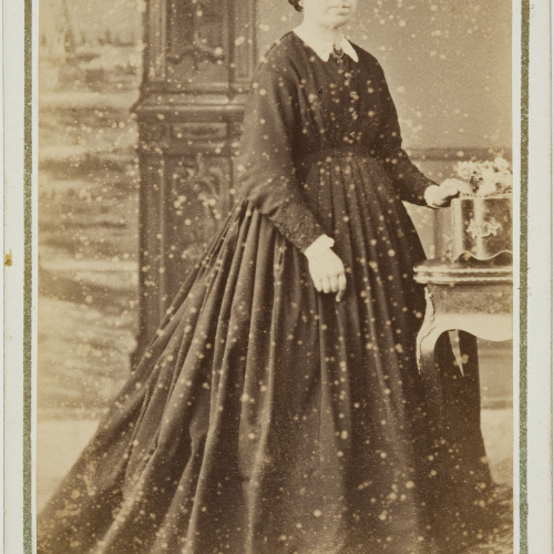 image for: Napoleón. Establecimiento de daguerrotipo y fotografía. Barcelona - Retrat de dona - Cap a 1860