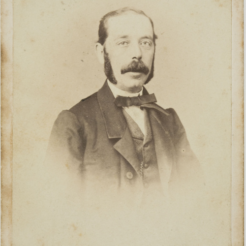 image for: Moliné y Albareda. Barcelona - Retrat d&#039;home - Cap a 1860