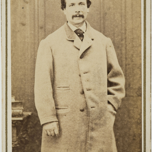 image for: Fotografía Franco Hispano Americano. Barcelona - Retrat d&#039;home - Cap a 1860