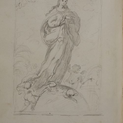 image for: Domingo Álvarez Enciso - Àlbum romà  - Cap a 1758-1762 o 1773-1789 [3]