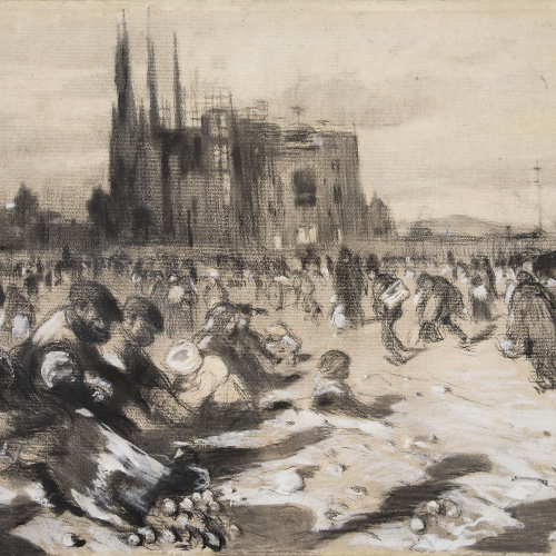image for: Joaquim Mir - La catedral dels pobres - Cap a 1898
