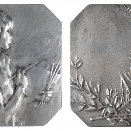 image for: Alexandre-Louis-Marie Charpentier - El pintor - 1896