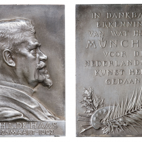 image for: Johann Cornelius Wienecke - A J.H.L de Haas, pintor, per al seu 70è aniversari - 1902