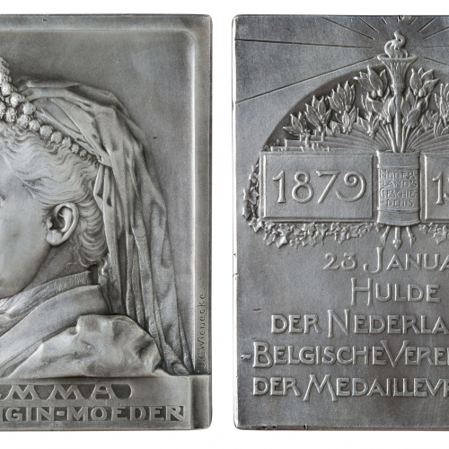 image for: Johann Cornelius Wienecke - 25è aniversari de la reina mare Emma - 1902