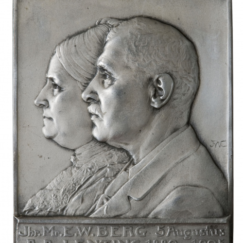 image for: Johann Cornelius Wienecke - 25è aniversari de les noces de Jbr. Mr. E.W.Berg i A.A.Lenting - 1905