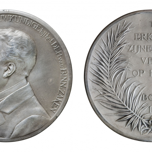 image for: Johann Cornelius Wienecke - A Jacob Van Lokhorst pel seu jubileu com arquitecte en cap - 1903