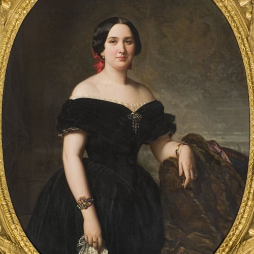 image for: Federico de Madrazo - Retrat d&#039;Amèlia de Vilanova i Nadal - 1853