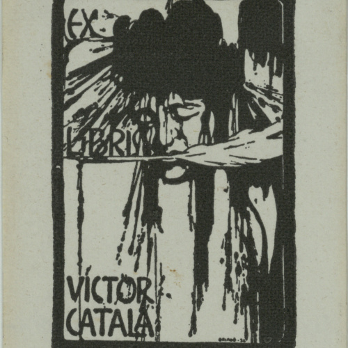 image for: Josep Triadó - Ex-libris Víctor Catalá - 1902