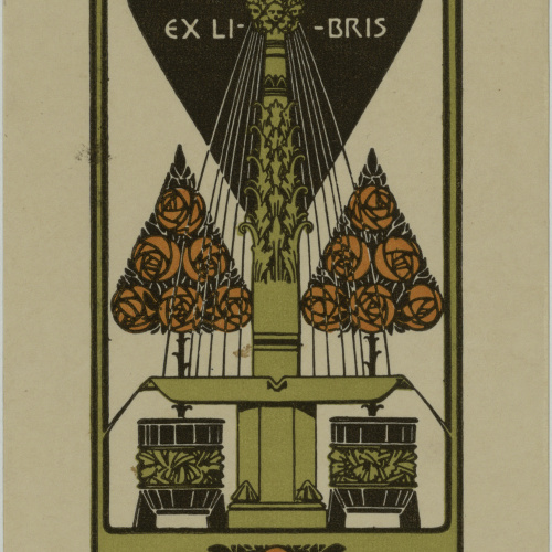 image for: Josep Triadó - Ex-libris Augusto Font - 1903