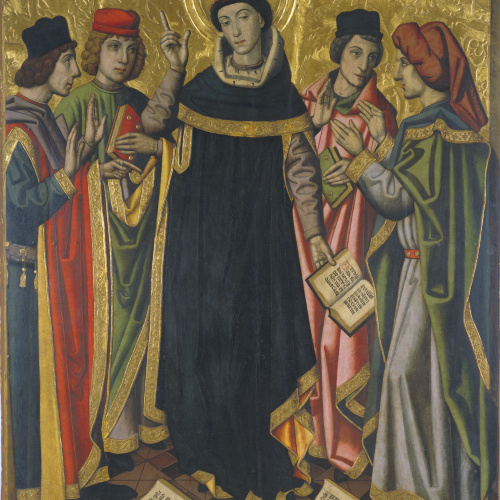 image for: Grup Vergós - Conversió de sant Agustí - Cap a 1470/1475-1486