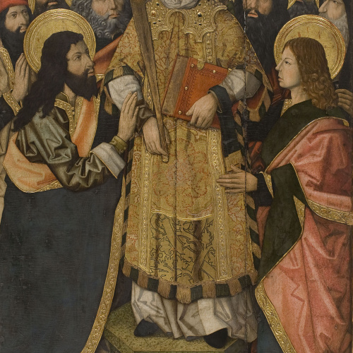 image for: Grup Vergós - Glorificació de sant Esteve - 1495-1500