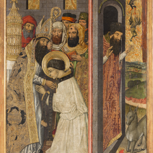 image for: Grup Vergós - Ordenació de sant Esteve al diaconat - 1495-1500