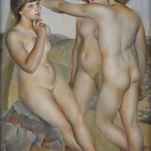 image for: Josep de Togores - Tres nus - Comps sur l&#039;Artuby, 1924