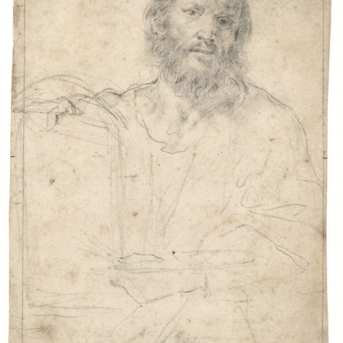 image for: Antoni Viladomat - Sant Lluc - Cap a 1720-1730