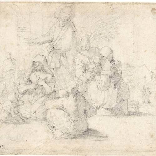 image for: Antoni Viladomat - Mendicants - Cap a 1720-1755