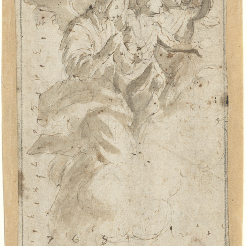 image for: Antoni Viladomat - Estudi d&#039;àngels - Cap a 1720-1740