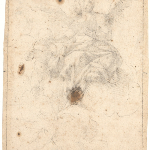 image for: Antoni Viladomat - Àngel - Cap a 1720-1740