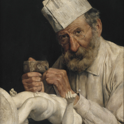 image for: Antoni Fabrés - L&#039;escultor - Roma, cap a 1910