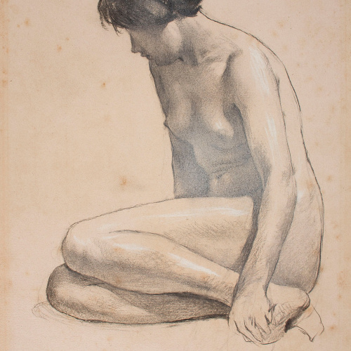 Josep Llimona - Nu femení - 1914 image for: Josep Llimona - Nu femení - 1914