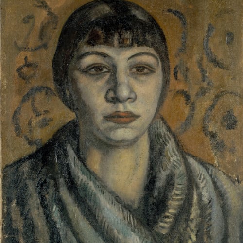 image for: Joaquim Sunyer - Retrat de Tototte - Ceret, 1912