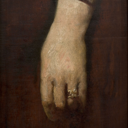 image for: Antoni Caba - Estudi de mà - Cap a 1885