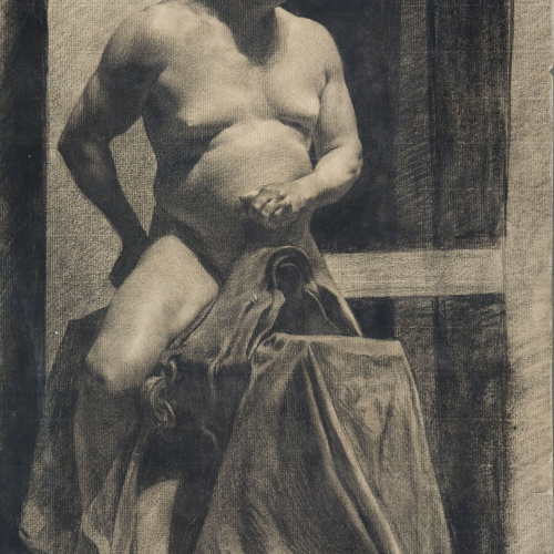 image for: Antoni Fabrés - Nu masculí - 1904