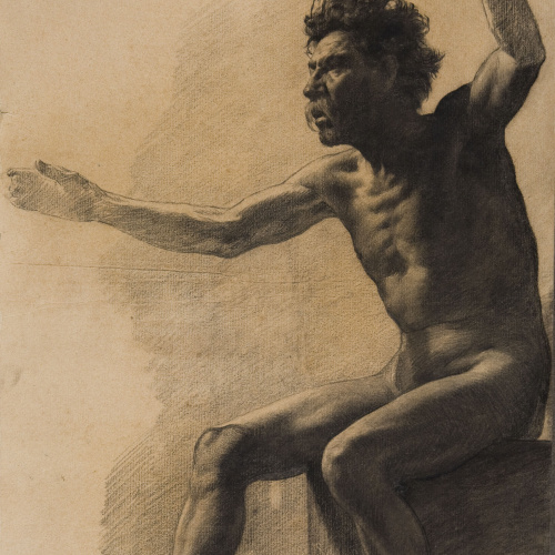 image for: Antoni Fabrés - Nu masculí - Cap a 1902-1906