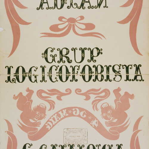 Salvador Ortiga - ADLAN. Grup Logicofobista. G. Catalonia - 1936 image for: Salvador Ortiga - ADLAN. Grup Logicofobista. G. Catalonia - 1936