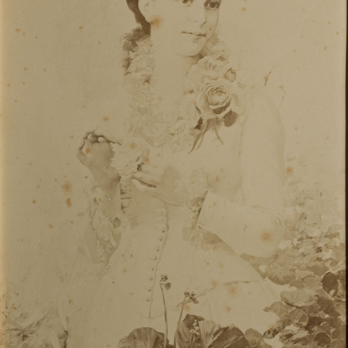 image for: Anònim - Retrat de Flora Serra Casanovas, mare d&#039;Eusebi Bertrand, als 24 anys d&#039;edat - 1882