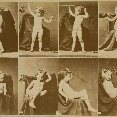 image for: Anònim - Contactes de nus infantils - Cap a 1880