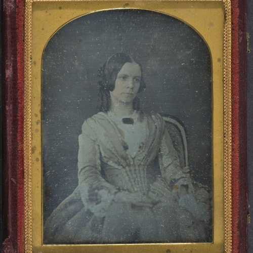 image for: Anònim - Retrat de dona - 1839-1860